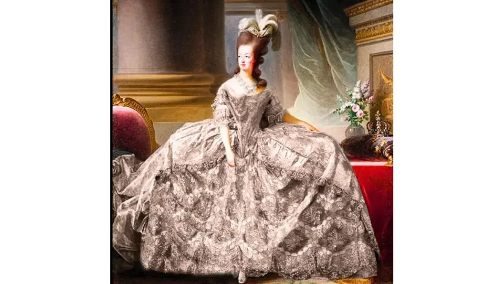 Image of Marie Antoinette's Wedding Dress