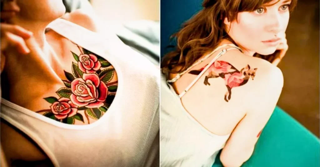 Temporary tattoos in the Entertainment Industry